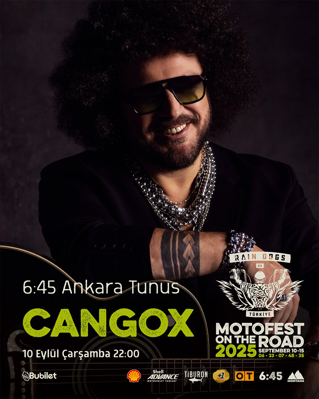 Moto Fest On The Road 2025 Can Gox Konser Afişi