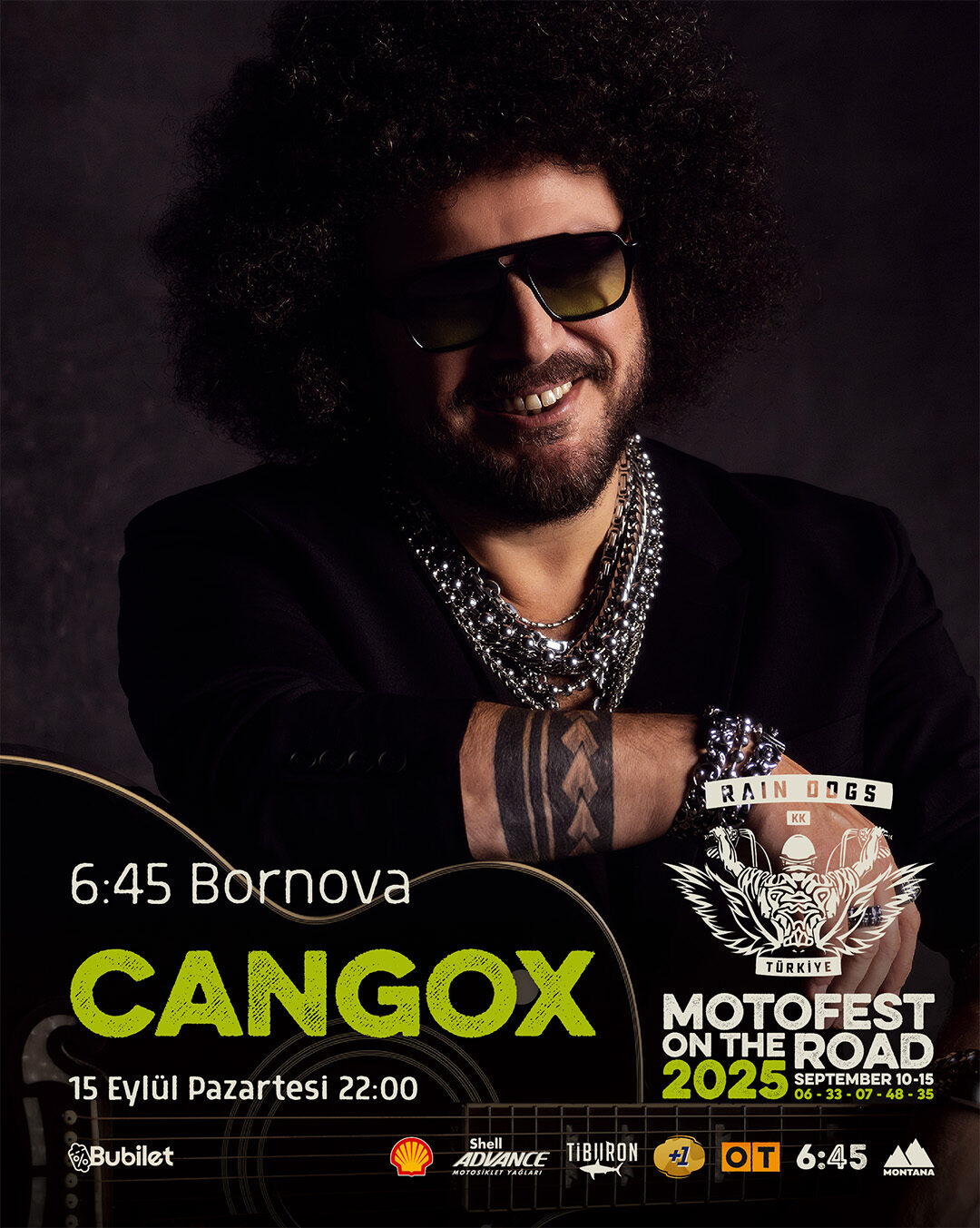 Moto Fest On The Road 2025 Can Gox Konser Afişi