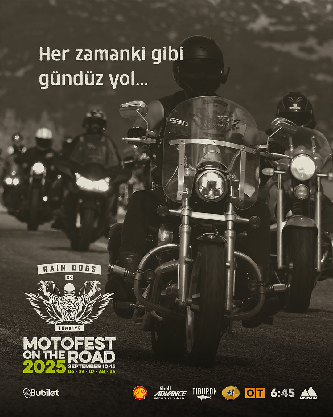 Moto Fest On The Road 2025 Konser Afişi