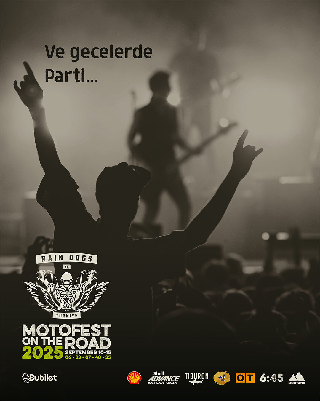 Moto Fest On The Road 2025 Konser Afişi