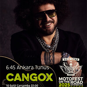 Moto Fest On The Road 2025 Can Gox Konser Afişi